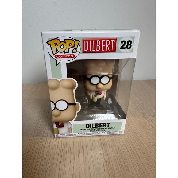 Dilbert Funko Pop No 28 - NEW - Picture 1 of 5